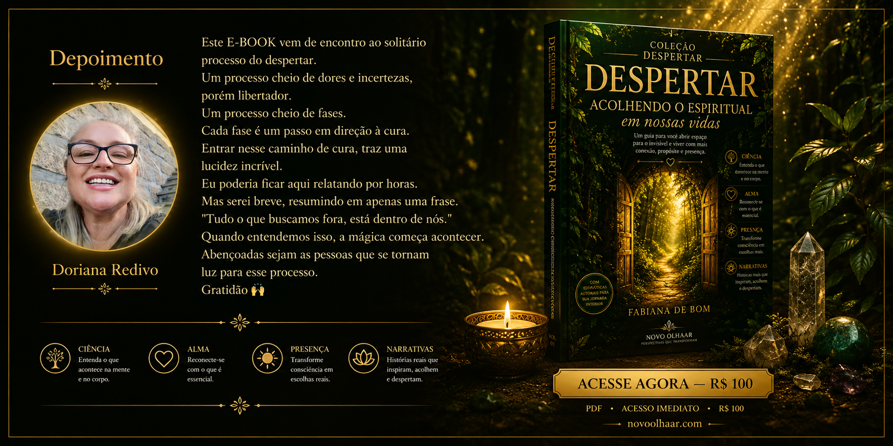 Depoimento Doriana Redivo